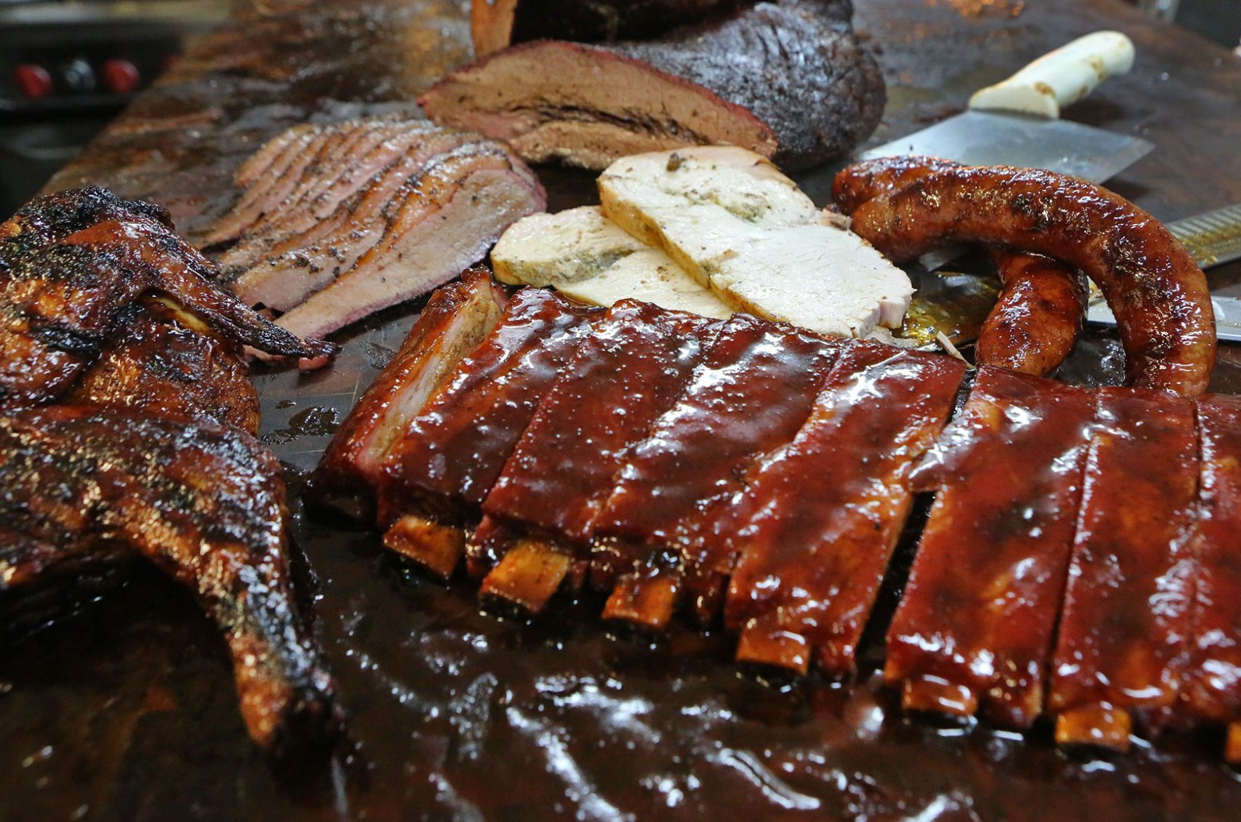 A Fine Swine BBQ is a real hit in New Baden
